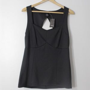 *HOST PICK* Torrid | Black open back top | Size 0